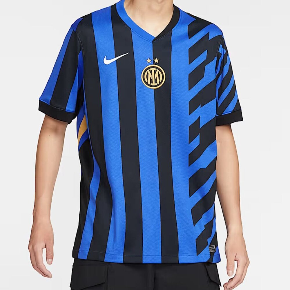 NIKE Inter Milan Dri-Fit Stadium SS  Jersey - Sz: Kids Small - Unisex - Blue